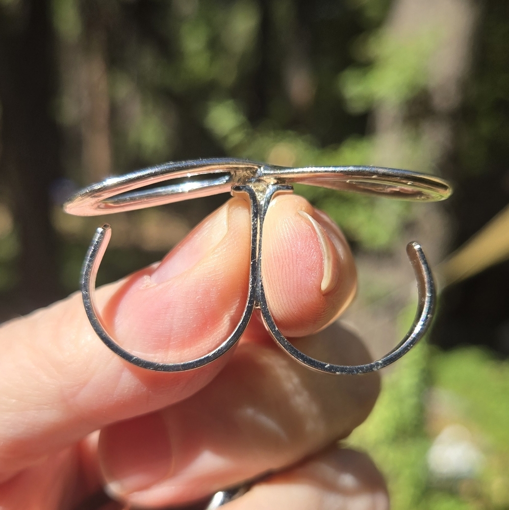 H&M Silver Infinity Ring Open Size Adjustble - Picture 4 of 6